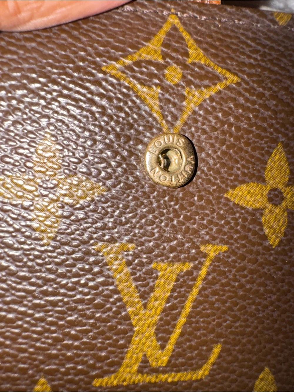 Louis Vuitton Porte Monnaie viennois kisslock monogram wallet VINTAGE
